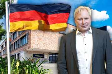 Dresden: Deutschlandfahnen vor Dresdner Schulen? Wegen der Flaggen fliegen die Fetzen