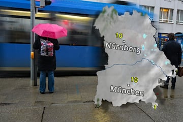 Wetter-Achterbahn im April: Bayern zwischen Sonne, Regen und Wind