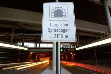 Berlin: Nach langem Warten: Tiergartentunnel für Autos wieder befahrbar!