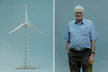 Leipzig: Er wirkte an Deutschlands höchstem Turm mit: 92-Jähriger will Windräder in den Himmel wachsen lassen