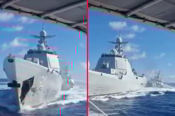 Chinese vessels collide during aggressive confrontation with Filipino coast guard