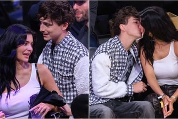 Kylie Jenner and Timothée Chalamet pack on PDA on Lakers date night