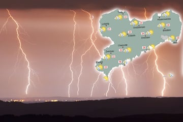 Sachsen: Nach sonnigem Wochenende kommen Starkregen und Gewitter