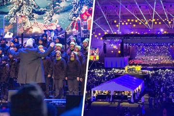 Dresden: Stadion-Fest: Kreuzchor stimmt mehr als 15.000 Dresdner auf Weihnachten ein!