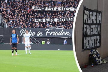 Stadion schweigt, Fanszene legt Trauerkranz nieder - berührende Szenen in der 3. Liga