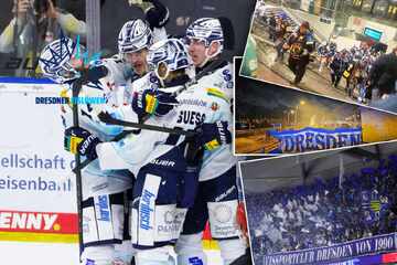 Geiler Trip für 600 Sonderzug-Fahrer: Eislöwen rupfen Adler