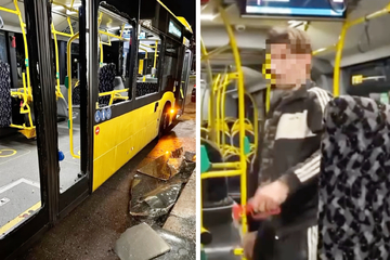 Berlin: Busfahrer will Betrunkenen nicht mitnehmen: Dann tickt der Mann völlig aus!