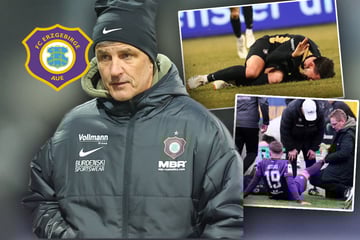Spieler-Mangel für Aue-Trainer Härtel: "Imponiert, dass er keine Ausrede sucht"