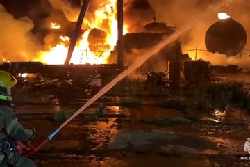 Ukraine-Krieg: Kampfdrohnen treffen russische Ölanlagen am Ural