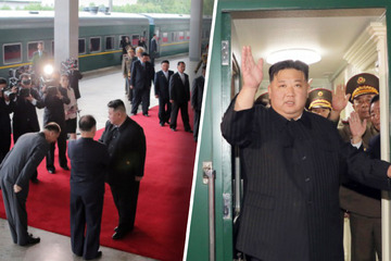 Kim Jong-un: Im Panzerzug zu Putin
