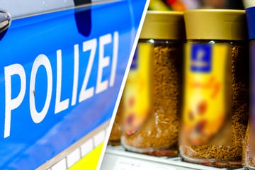 Chemnitz: Laden-Mitarbeiter mit Messer bedroht: Polizei jagt Kaffee-Diebe
