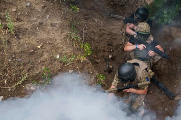 Ukraine-Krieg: Russische Raketen treffen Übungszentrum