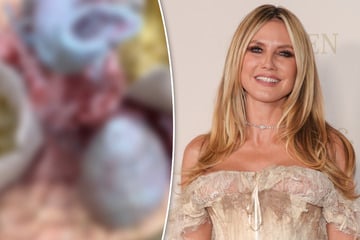 Heidi Klum: Schleimige Organe? Heidi Klum gibt ersten Einblick in ihr Halloween-Kostüm