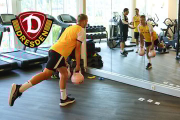 Dynamo im Trainingslager: Gewichte statt Fußball! SGD-Profis schuften im Kraftraum
