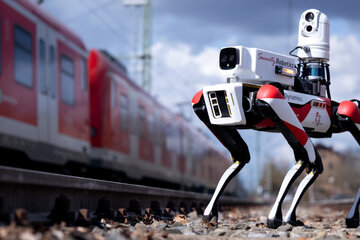 München: Robodog! KI-Roboter-Hund "Spot" soll für die Bahn jetzt Jagd auf Sprayer machen