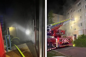 Keller steht in Flammen: Neun Verletzte nach Brand in Mehrfamilienhaus!