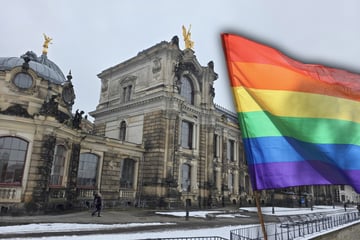 Dresden: Regenbogenfahne in Dresden zerstört: Mann soll Geldstrafe blechen