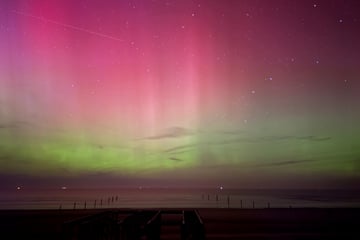 Wieder Polarlichter über Deutschland: Wo und wann Ihr sie am besten sehen könnt