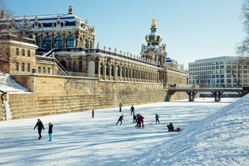 Eislaufen in Dresden: Die besten Eisbahnen für den Winterspaß