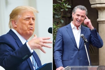 Gavin Newsom unveils redrawn California district map while mocking Trump's "tiny hands"