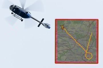 Dresden: Polizei-Hubschrauber sorgt über Dresden für Aufsehen: Was steckt dahinter?