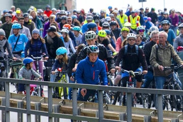 München: Radler-Demo in München: Tausende protestieren für bessere Radwege