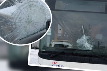 Ihm droht der Knast: Mann demoliert Frontscheibe mit Joghurtbecher