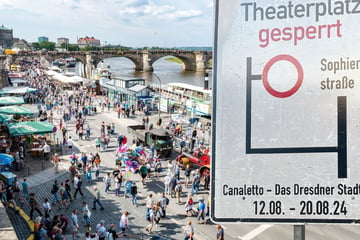 Dresden: "Canaletto"-Stadtfest: Diese Straßen in Dresden werden gesperrt