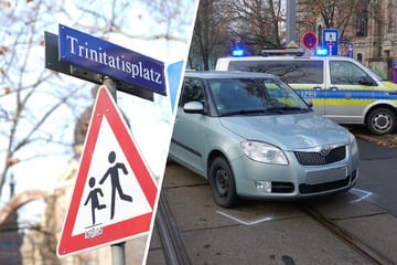 Mädchen (13) liegt nach Unfall am Trinitatisplatz schwer verletzt im Krankenhaus