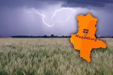 Unwetter-Warnung für Sachsen-Anhalt: Gewitter-Front hält weiter an