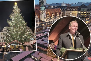 Besinnlich in schweren Zeiten: OB Jung eröffnet Weihnachtsmarkt mit ernsten Worten