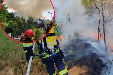 Inferno am Steilhang: Waldbrand in Schramberg wächst über Nacht auf 14 Fußballfelder