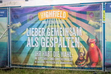 Highfield 2024 wirbt für Landtagswahlen: "Wir sind klar für Vielfalt"