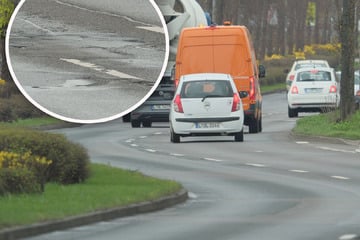 Risse und Schäden im Asphalt: Leipziger Hauptverkehrsader wird wochenlang saniert
