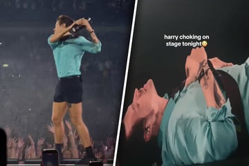 Schreckmoment beim Konzert: Harry Styles klappt auf Bühne zusammen, kurz darauf ringt er nach Luft