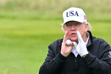 Donald Trump accused of cheating at golf during Scotland visit