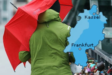 Regen und Schnee: Schmuddel-Wetter in Frankfurt und Hessen