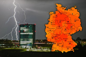 Wetter in Deutschland: Gewitter beenden Vorgeschmack auf den Sommer