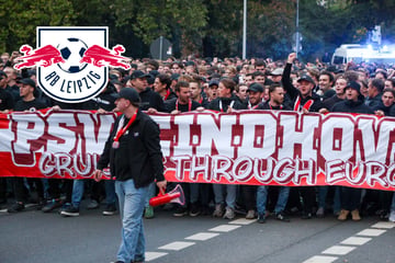 RB-Leipzig-Blog: Niederländische Fans marschieren vor Champions-League-Spiel durch die Messestadt