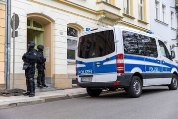 Polizeieinsatz in Freiberg: Zwei Personen festgenommen