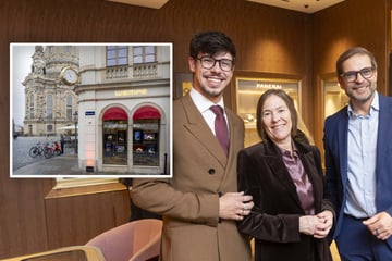 Wempe-Millionärin zu Besuch in Dresden in ihrem eigenen "Grünen Gewölbe"