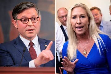 Marjorie Taylor Greene bashes Mike Johnson over shutdown in private call