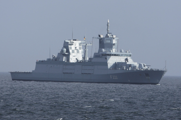 Bundeswehr verlegt modernstes Kriegsschiff Deutschlands vor libanesische Küste