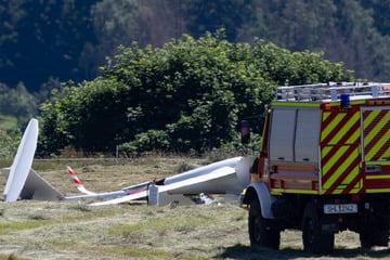 Mann stirbt bei Absturz von Segelflugzeug in Thüringen