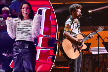 The voice of Germany: The voice of Germany: Leander (22) hit the coaches in the feet and they are allowed to sing a sad encore.
