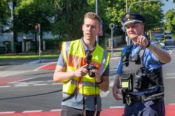 Dresden: Ein Tag als Polizist: Nach dem ersten Einsatz war ich plötzlich der Trottel vom Dienst