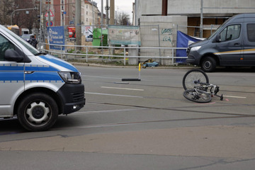 Unfall im Leipziger Osten: Wieder Radfahrer in der Messestadt verletzt