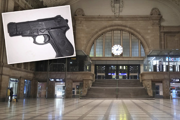 Leipzig: Pärchen mit Pistole bedroht: 26-Jähriger sorgt für Aufruhr am Hauptbahnhof