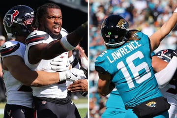 NFL: Ugly hit on Jaguars quarterback Trevor Lawrence sparks brawl with Texans