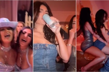 Kylie Jenner drops more wild footage from Khloé's denim-and-diamonds bash